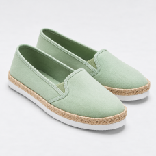 Espadrillot naisille BPC Collection, mintunvihreät