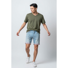 Denim Shorts for man, John Baner, Blue