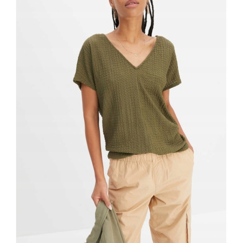 Crepe t-shirt for woman, size 32/34