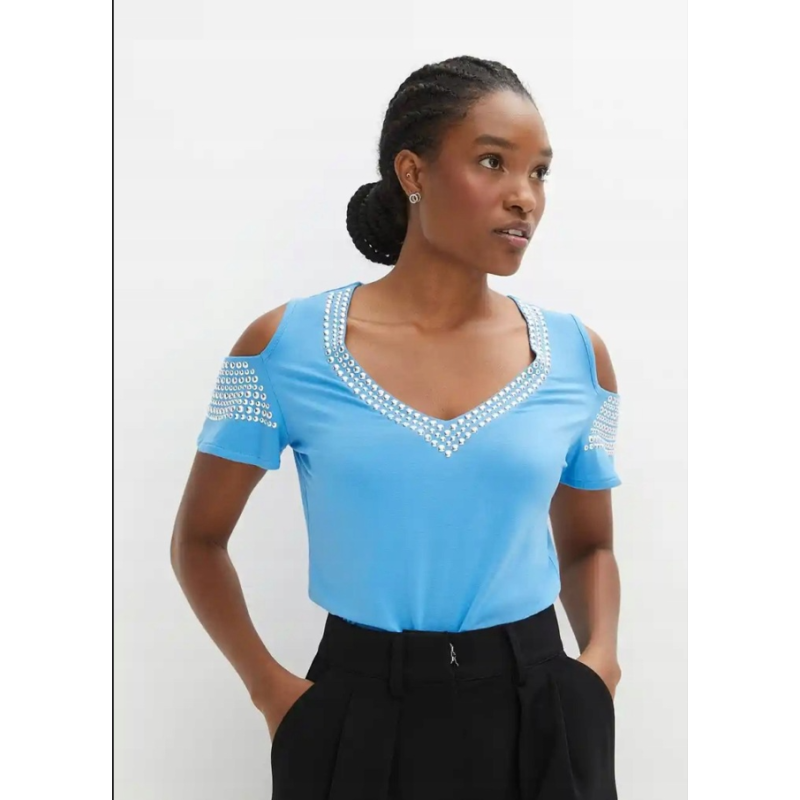 Blue Bodyflirt T-shirt, size S-M