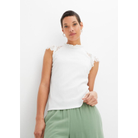 White Lace Blouse BodyFlirt