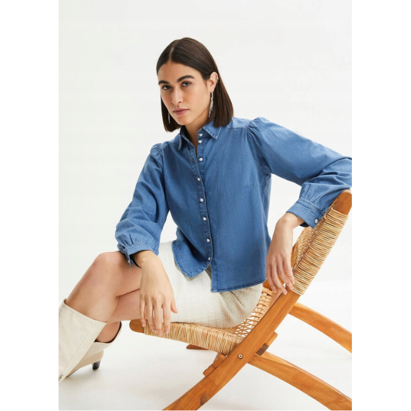 Bodyflirt denim blouse, size XXXL