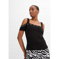 Black Bodyflirt tank top with straps