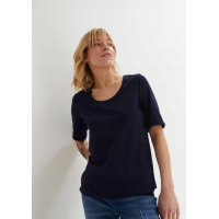 Blue T-shirt with elastic waistband John Baner