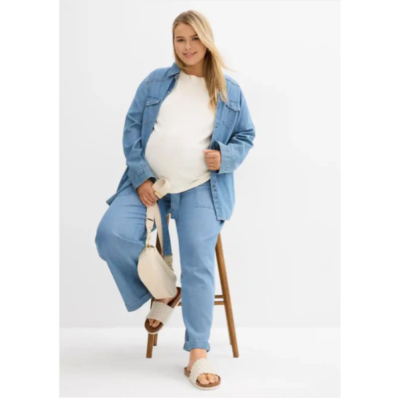 Bonprix 2-in-1 Maternity Pants, Size 46
