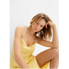 Rainbow, yellow blouse, top