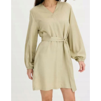 Bonprix Khaki Belted Dress