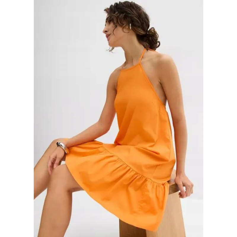 Bonprix Strapless Ruffle Dress, Size 3XL