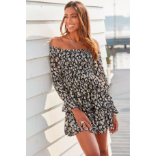 Lascana Women's Off-the-Shoulder Floral Dress