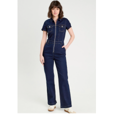 Rainbow Denim Overalls