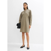 Bonprix khaki shirt dress