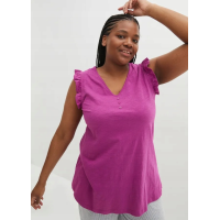 Top, shirt with ruffles, pink, BPC Collection