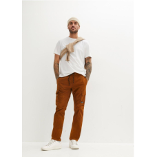 Regular fit straight pants for man, BPC Collection, Brown