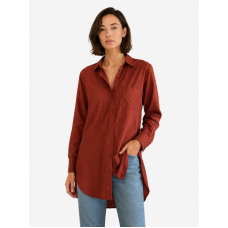  Sieviešu oversize kreklkleita Rainbow bordo krāsā