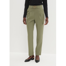 Fashionable cargo trousers for woman,BPC Collection, Green