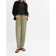 Wide-leg trousers for woman, Bonprix, Green