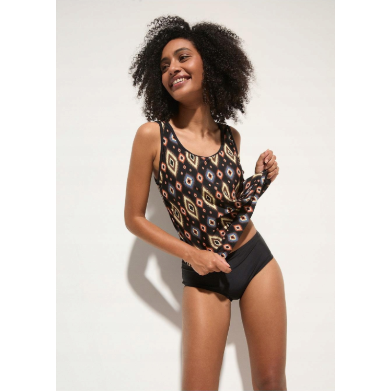 Black tankini for woman, BPC Collection, size 50