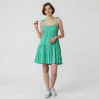 Green Review dress
