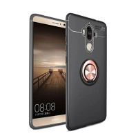 Phone protective case, cover Huawei Mate 9 black, magnetic, with ring