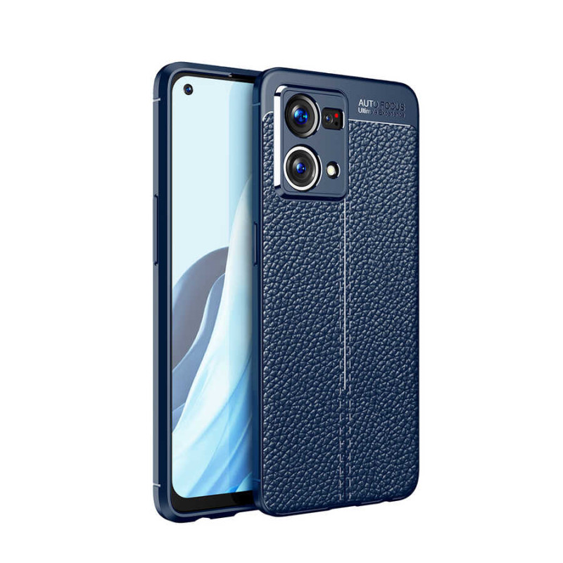 Telefona aizsarg maciņš, vāciņš case Oppo Reno 7 4G, zils