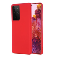 Telefona aizsarg maciņš, vāciņš case Samsung Galaxy S21 Ultra sarkans