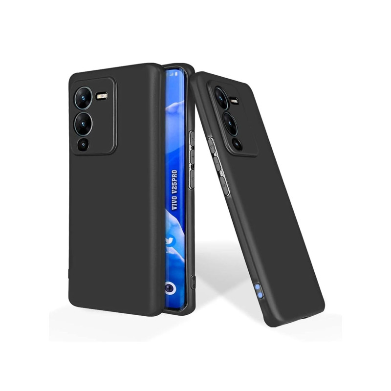 Защитный чехол для телефона Vivo S 15 5G, черный.