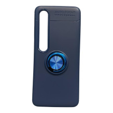 Telefona aizsarg maciņš, vāciņš case Xiaomi 10/10 Pro, zils, magnētisks, ar gredzenu