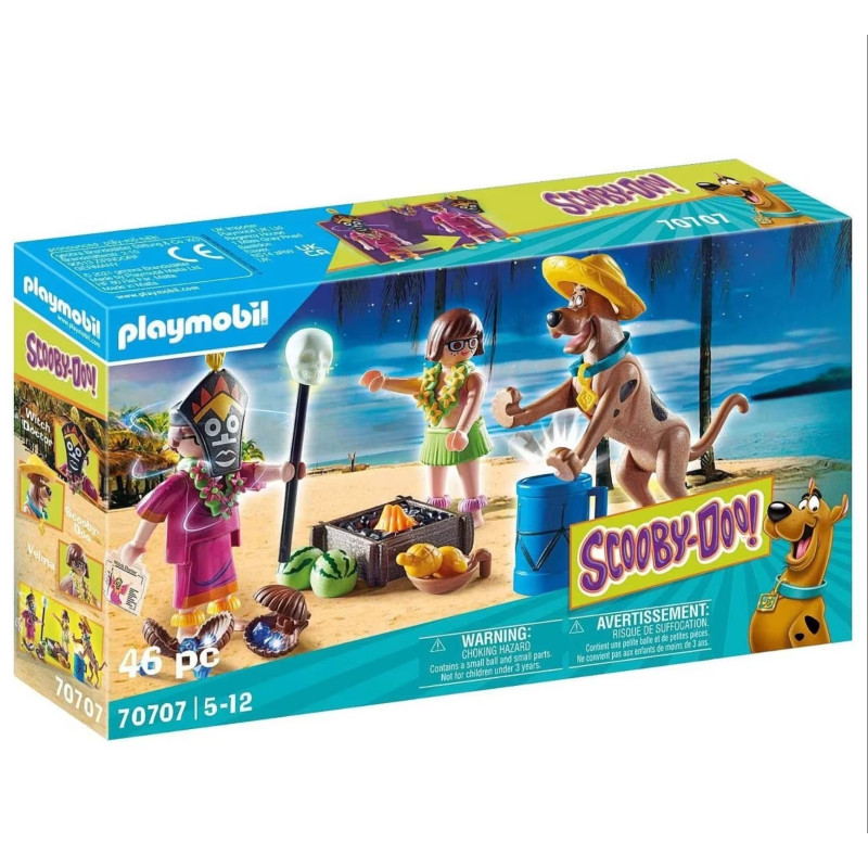 Конструктор Playmobil Lego Scooby Doo! Скуби-Ду! Приключения с колдуном, 70707, 46 деталей