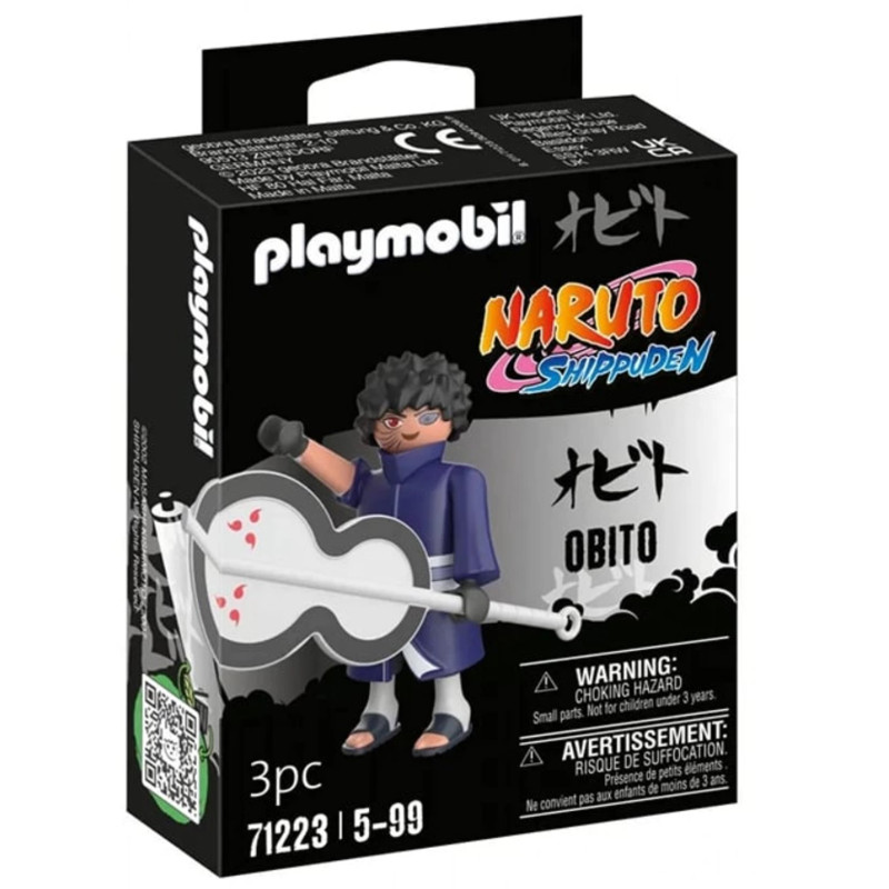 Playmobil lego konstruktors figūriņa Naruto Shippuden Obito 71223, 3 gab