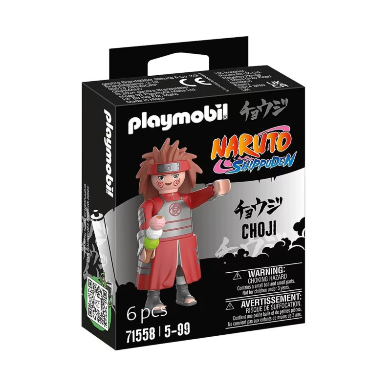 Playmobil lego konstruktors figūriņa Naruto Shippuden Choji 71558, 6 gab