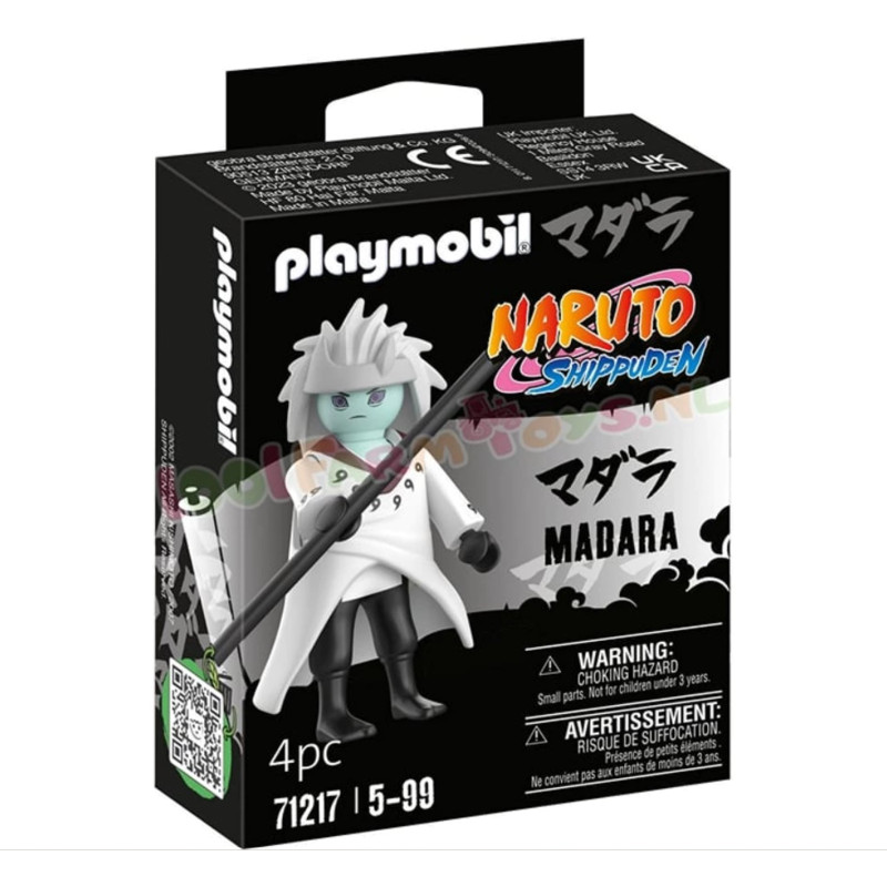 Playmobil lego konstruktors figūriņa Naruto Shippuden Madara Rikudou Sennin Mode, 71217, 4 gab