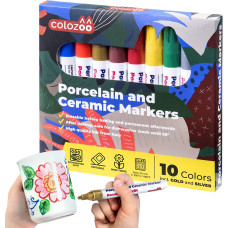 Porcelain, ceramic markers