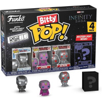 Figure set Funko Bitty POP! Marvel The Infinity Saga Iron Man, War Machine, Vision, Ultron, 4 pcs