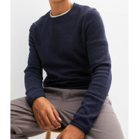 Rainbow blue sweater