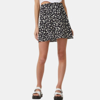 Tom Tailor Denim skirt with flowers