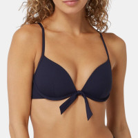 Esprit navy blue swimsuit - top