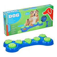 Educational toy for dogs, 7 compartments