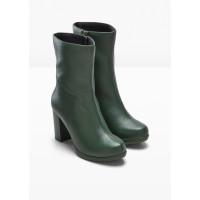 BodyFlirt boots, green, autumn/spring