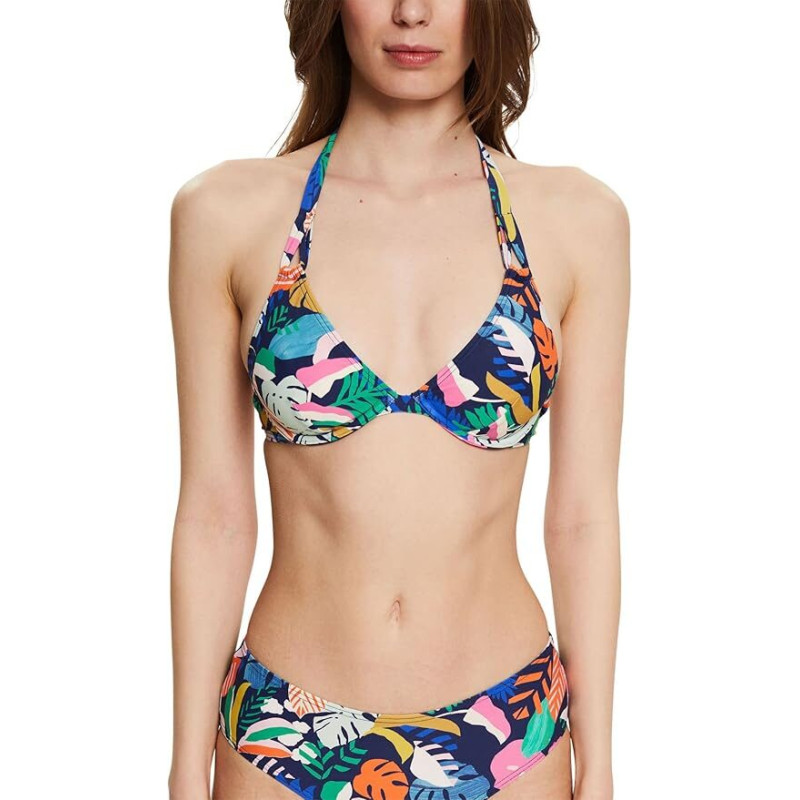 Esprit tie-up swimsuit top, size L 80C