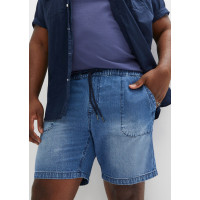John Baner blue denim shorts