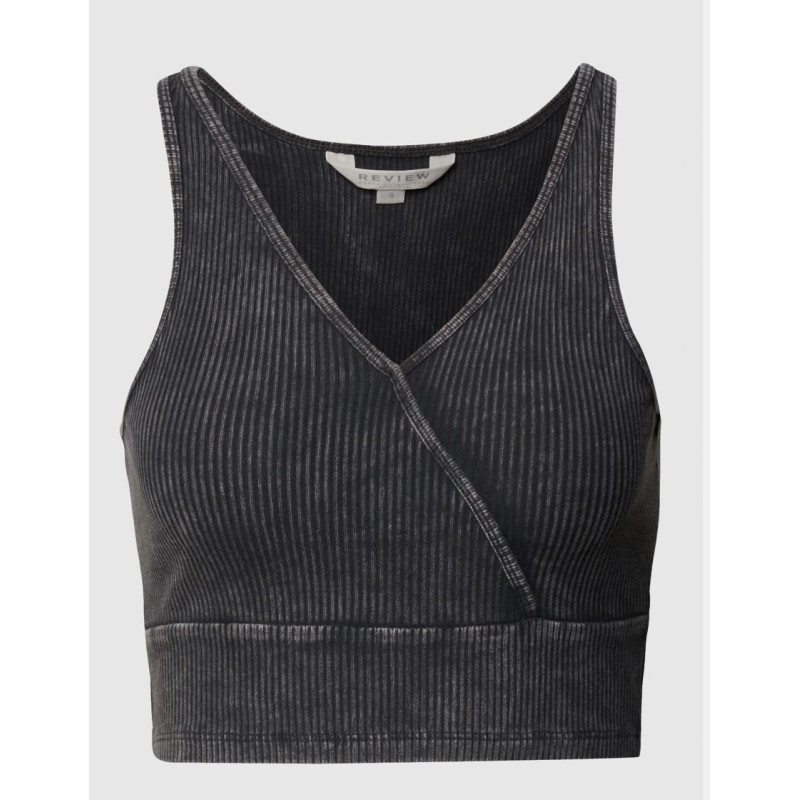 Review pelēks tops, izmērs XS