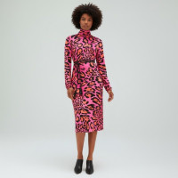 BodyFlirt bright dress with belt