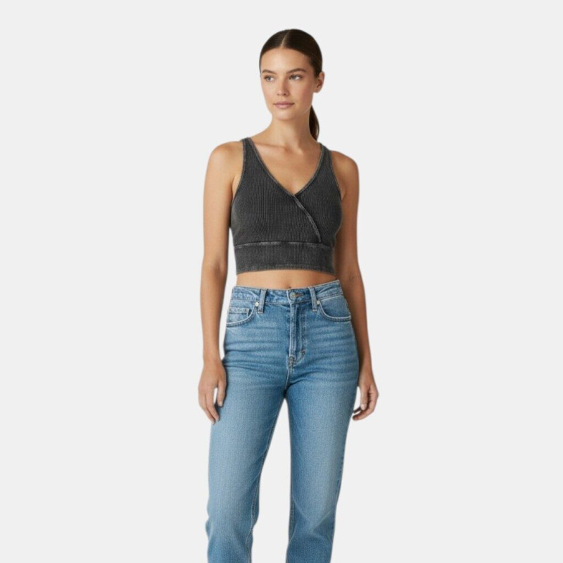Review pelēks tops, izmērs XS