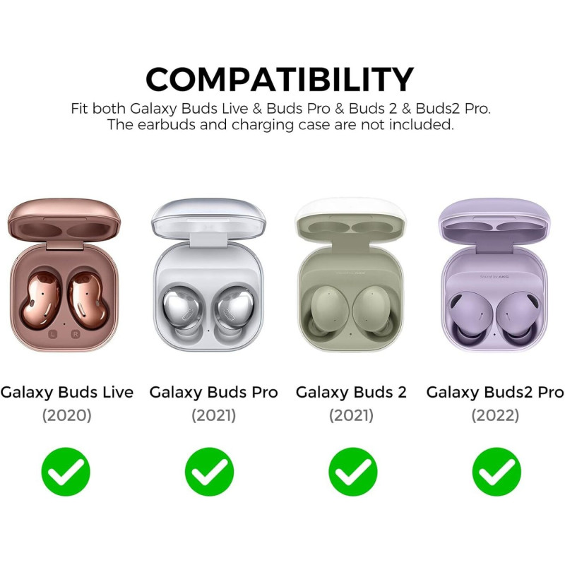 Aizsargmaciņš, vāciņš Samsung Galaxy Buds Live austiņām, aizsargapvalks ar atslēgu piekariņu