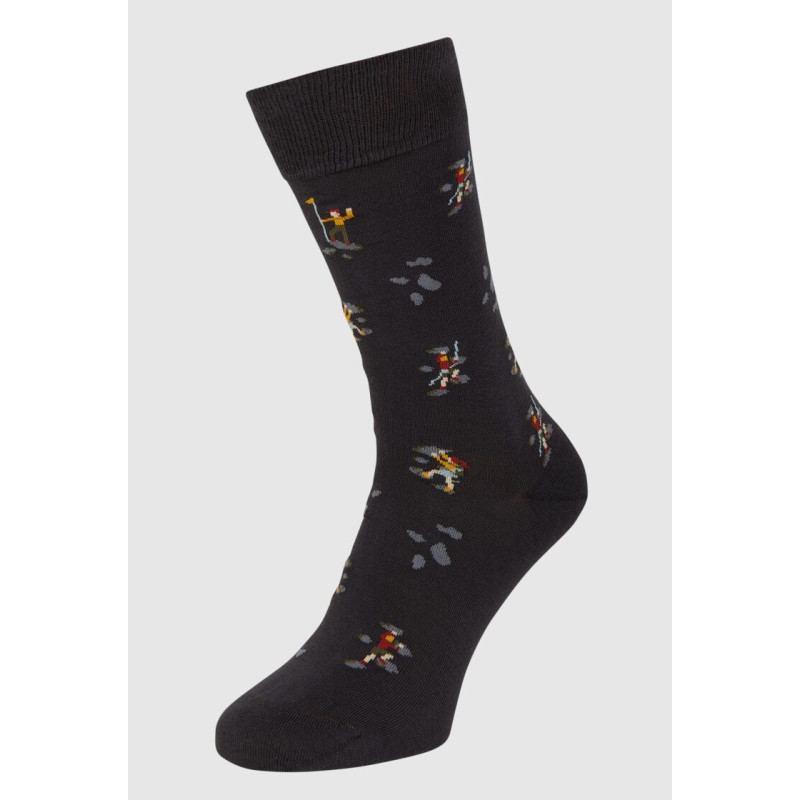 Von Jungfeld socks with climbers, size 39-42