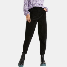 BPC collection melnas velveta bikses