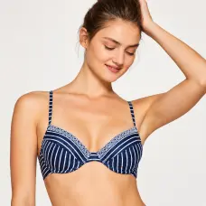 Swimsuit Top for Women Esprit, Dark Blue