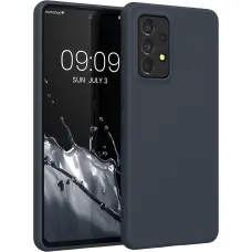 Puhelimen suojakuori, musta kumi Samsung Galaxy A53 5G