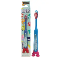 Toothbrush for children, soft, 3-8 years Sence fresh - Blue with pink