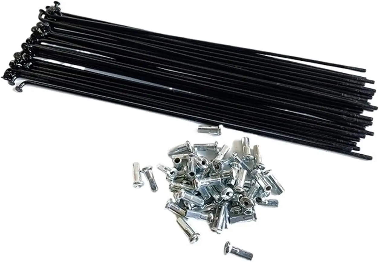 Polkupyörän 13G hiiliteräksestä valmistetut pinnat ja niput 250 mm